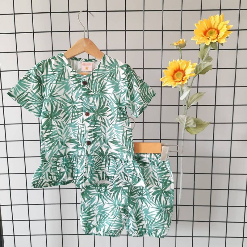 BAJU PANTAI BAMBU / BAJU ANAK PEREMPUAN
