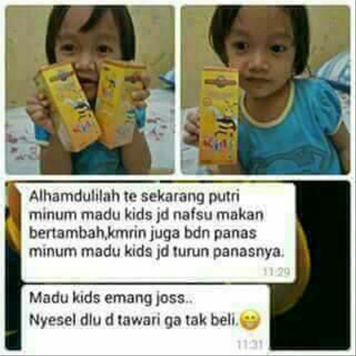 

MADU KIDS (MEMBUAT ANAK NAFSU MAKAN DAN JAGA DAYA TAHAN TUBUH ANAK ) !