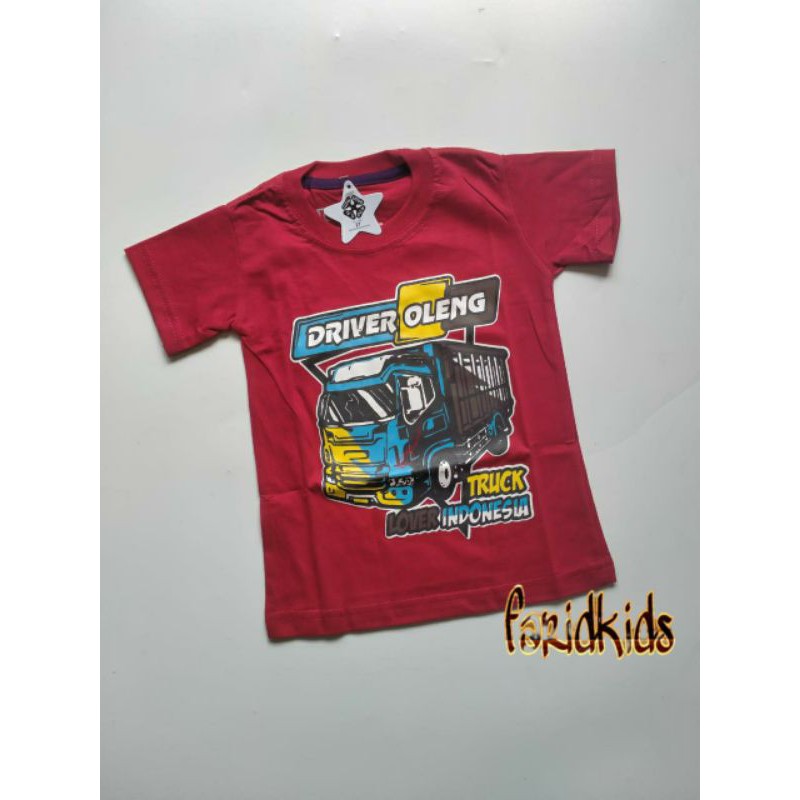 (COD)GROSIR KAOS ANAK|| KAOS TRUK OLENG||KAOS VIRAL||KAOS ANAK MURAH