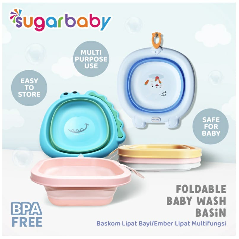 Sugarbaby Foldable Baby Wash Basin