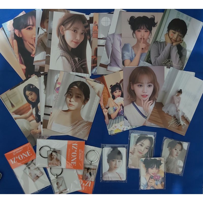 [Ready Stock] Photocard Rolling Paper Keyring POB - D'ICON Member Ver. IZ*ONE #IZONE #DICON