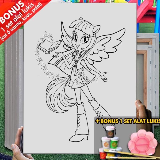 

Kanvas Lukis Anak Pony Princess Luna Equestria Girl 30x40cm MEL1144