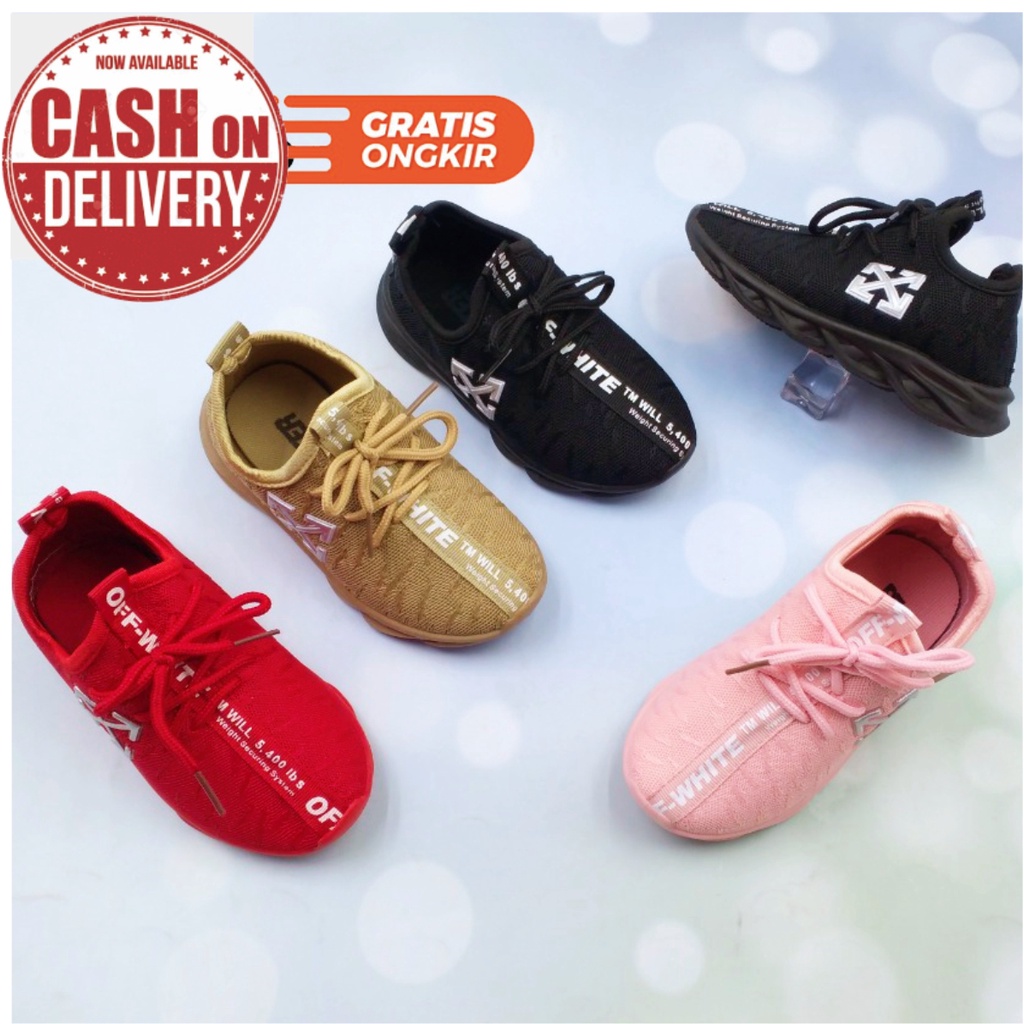 Sepatu Anak TRENDI Laki-laki Sneaker SEKOLAH-OLAHRAGA  size 21-33 Usia 1-6 Tahun BISA COD