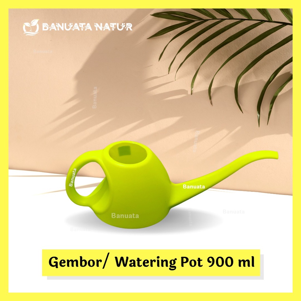 Gembor Penyiram Tanaman Watering Pot Mini Cosmos 900 ML Berkualitas - Banuata