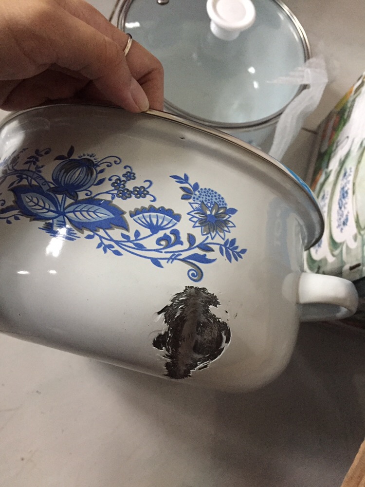 Panci Jadul Motif Bunga Isi 3pc _panci Reona Tutup Kaca