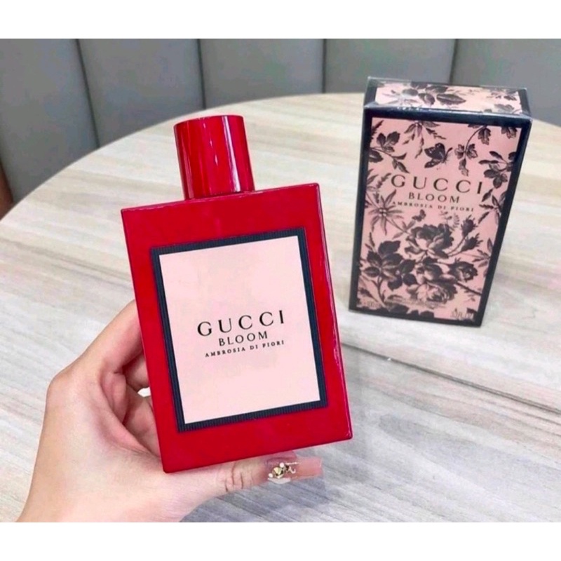 parfum wanita gucci bloom ambrosia di fiori EDP 75ml WITH BOX