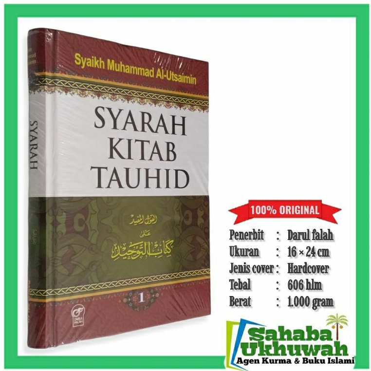 Syarah kitab tauhid jilid 1 syaikh utsaimin