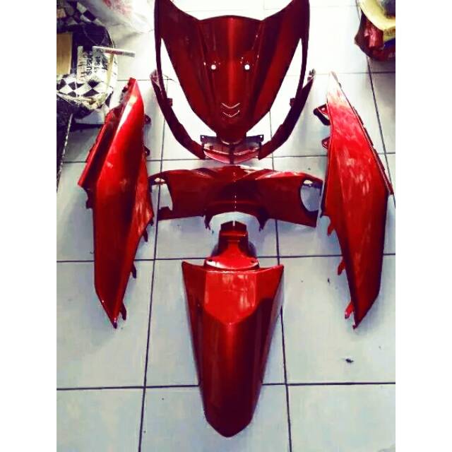 Cover body halus honda beat fi