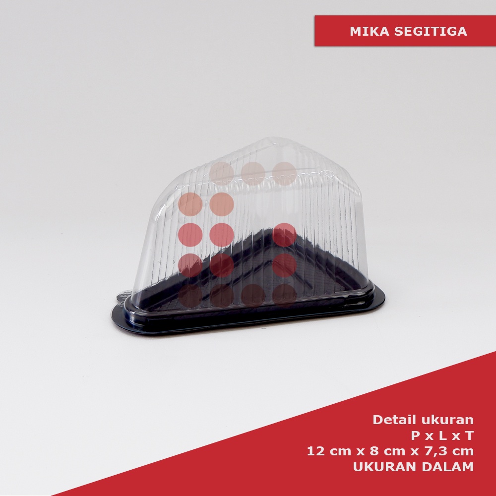 MIKA CT SEGITIGA / MIKA BOLU POTONG ISI 20 PCS
