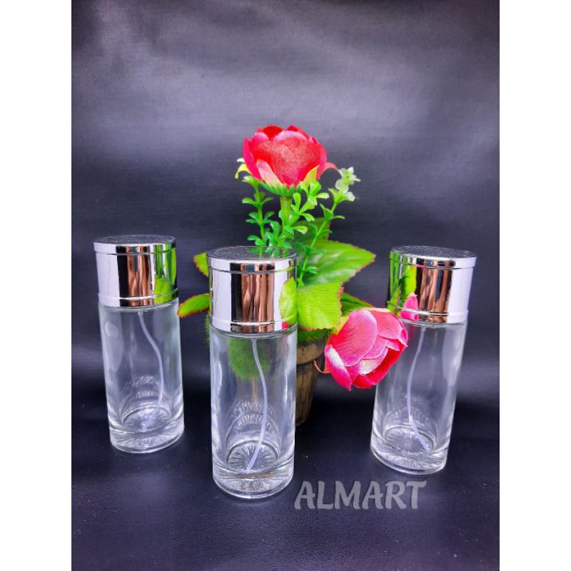 Botol parfum spray kaca 50ml oval