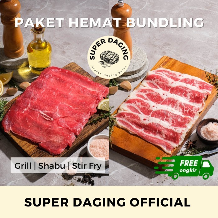 

Bundle 250gr Us shortplate + 250gr low fat