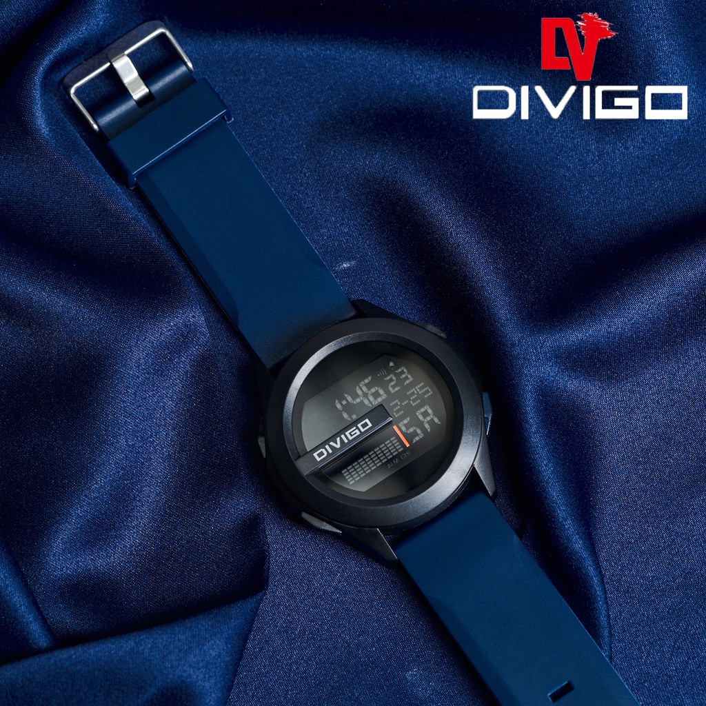 Jam Tangan Pria Digital DIVIGO DV-2101 Original Water Resist