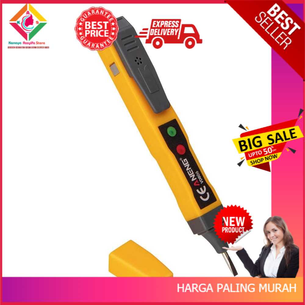 Multitester ANENG Tester Non Contact AC Voltage Alert Detector 12V-1000V - VD806