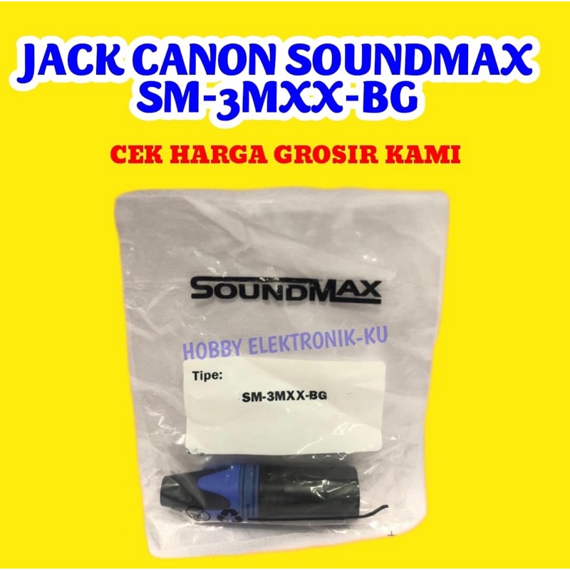 JACK CANON SOUNDMAX=BMA SM-3MXX-BG