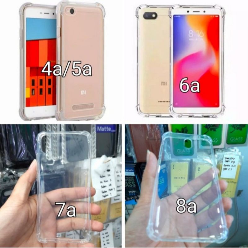 Xiaomi Redmi 4A 5A 6A 7A 8 8A soft case silikon silicone anti crack shock