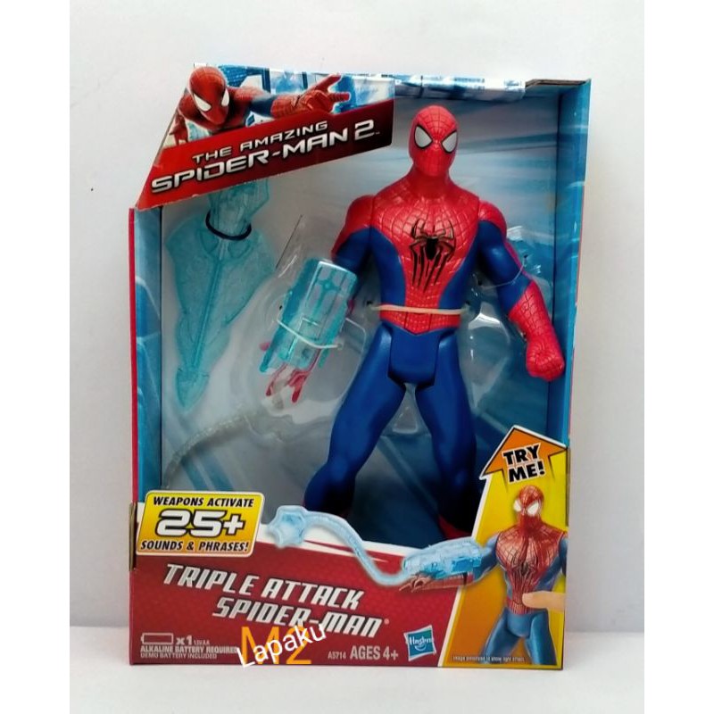 Tripple Attack Spider-Man 26cm 