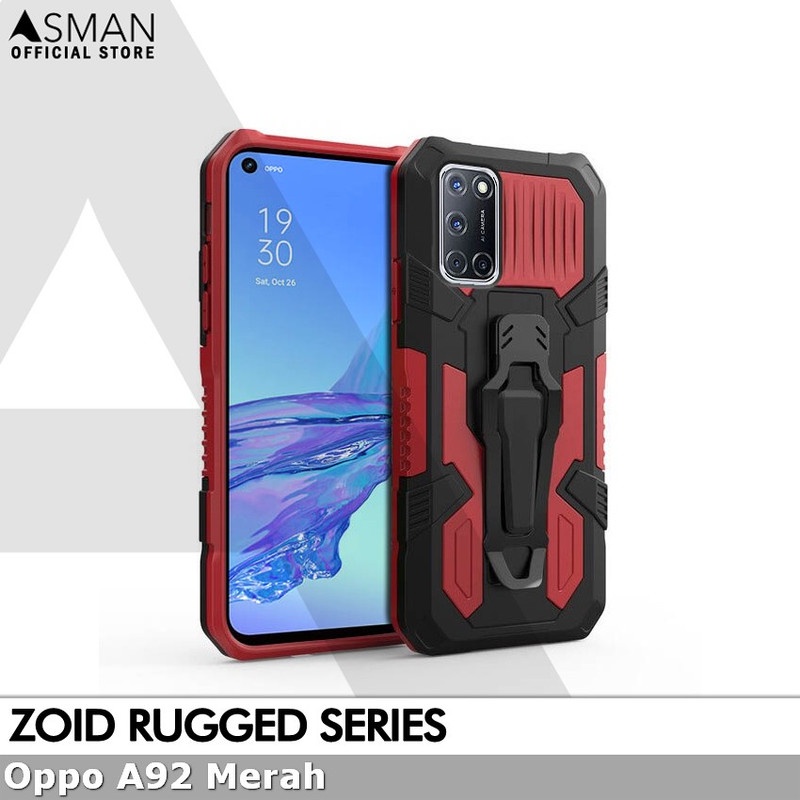 Asman Case OPPO A92 Zoid Ruged Armor Premium