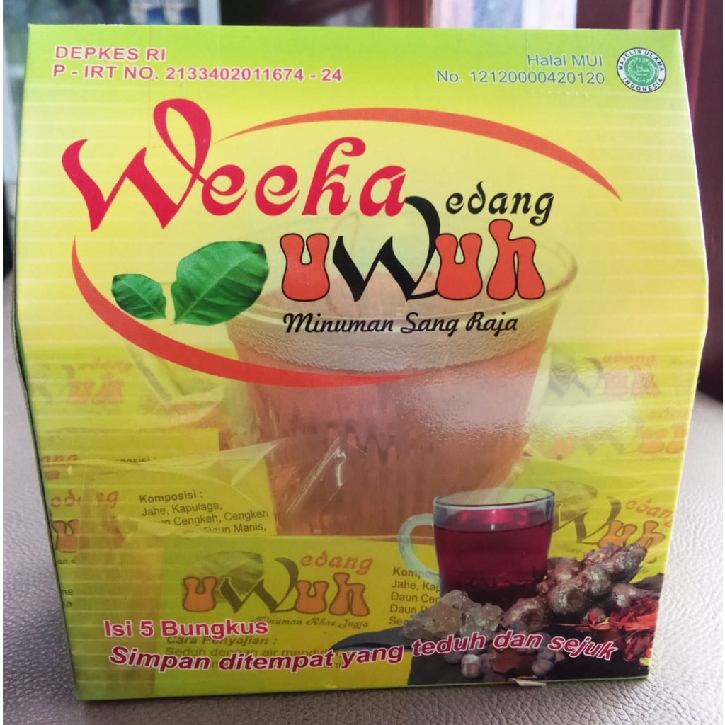 

Wedang Uwuh Weeka Box Isi 5