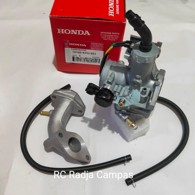 karburator Carburator+intake manipul Honda Supra x 125 kharisma Kode part KPH-1