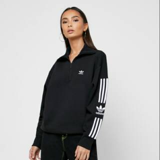 adidas hoodie half zip