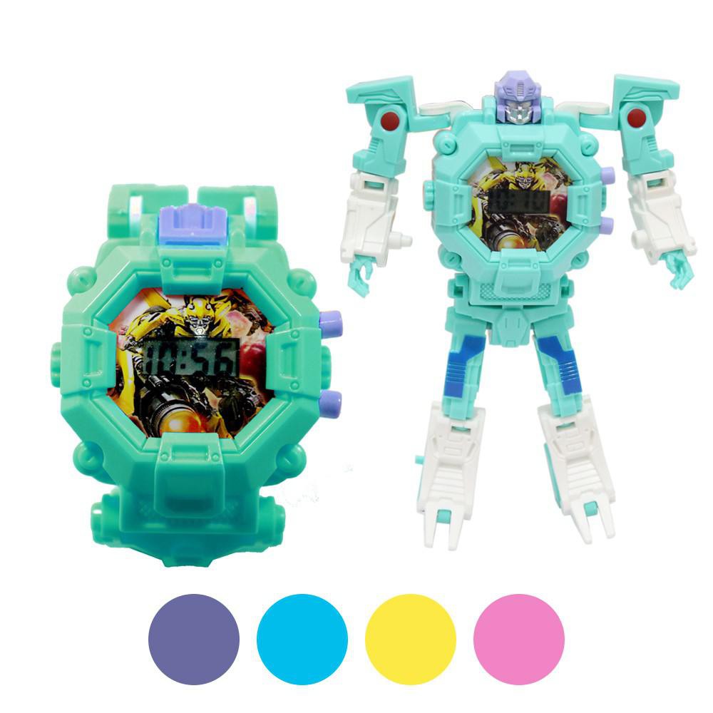Jam Tangan Sport Digital Motif Robot Transformers - 4 Pilihan Warna - Fin-512 C