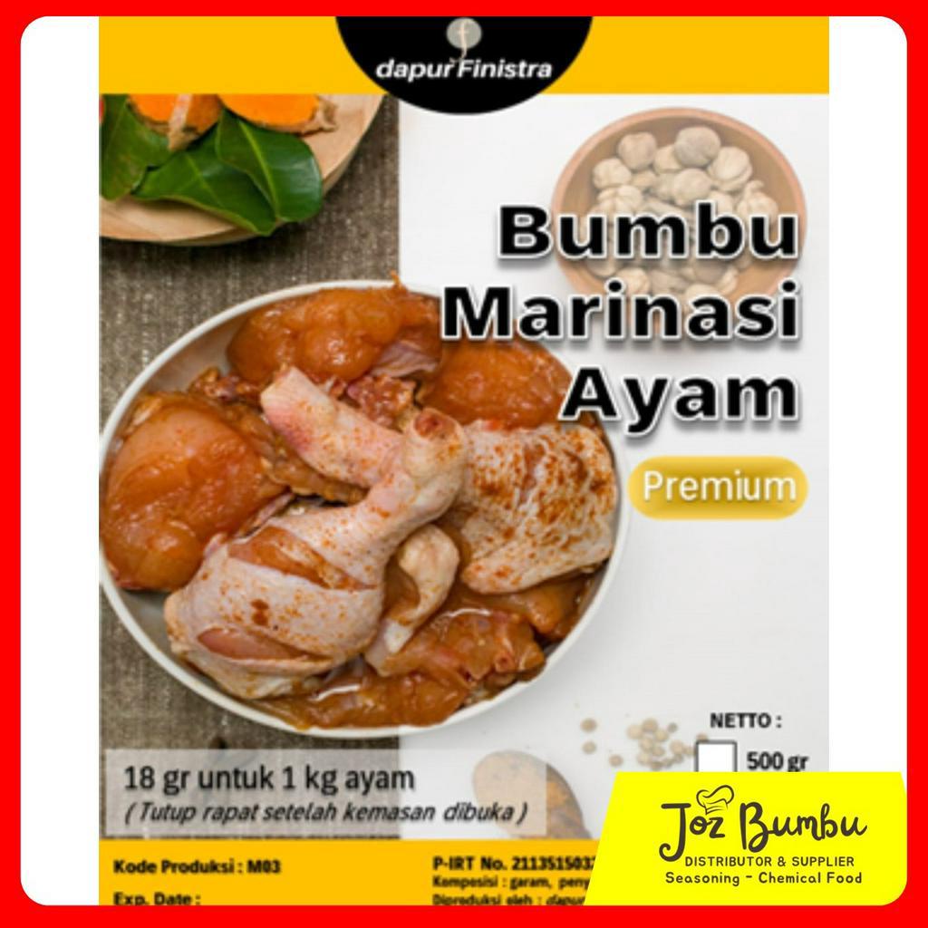 

Bumbu Marinasi Ayam Geprek Full Rempah 1 kg Dapur Finistra