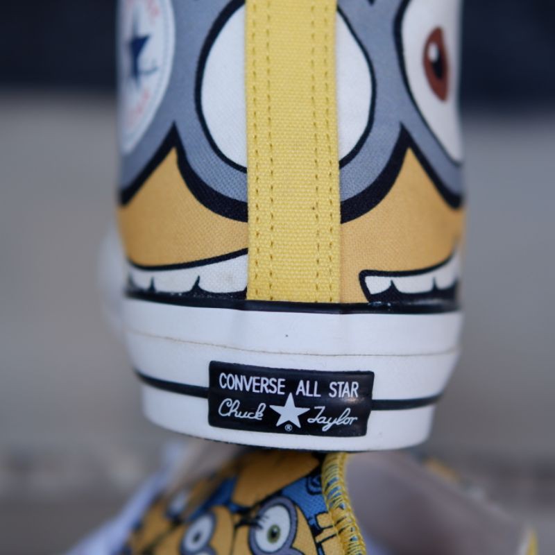 Minions x Converse All Star 100 Chuck Taylor Hi