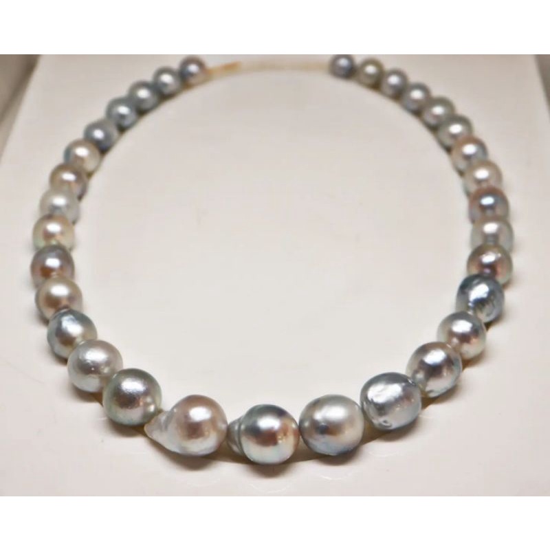 KALUNG MUTIARA LAUT BAROK ASLI BERSERTIFIKAT