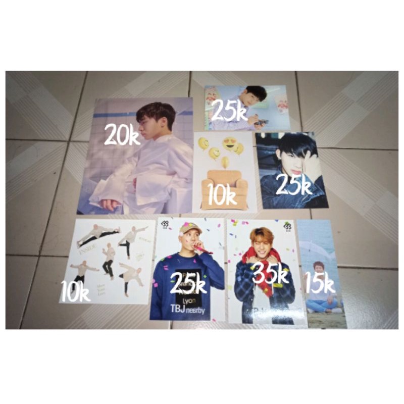 postcard photocard pc bookmark sticker btob this is us tiu 7y7m hour moment inside tbj nearby