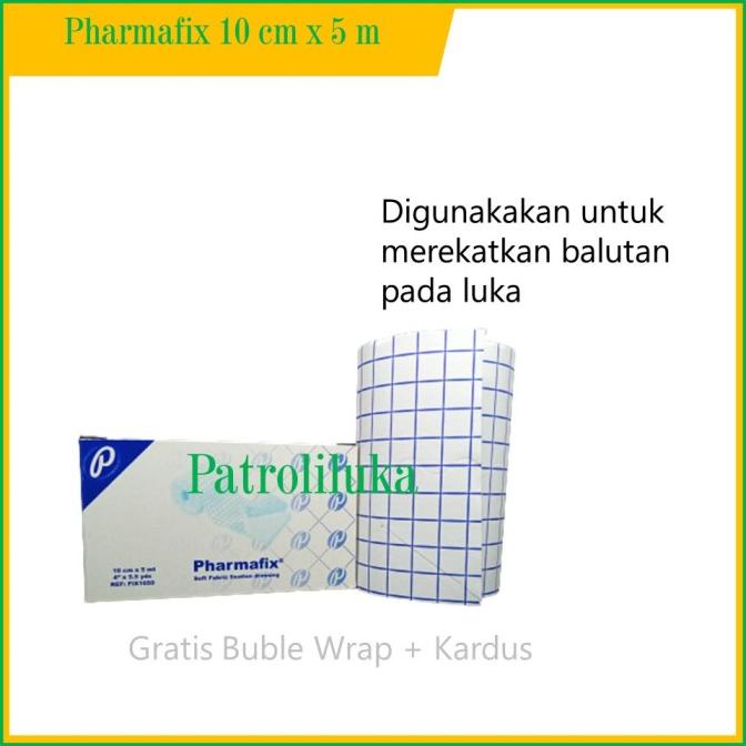 Kualitas terbaik] Pharmafix 10X5 mtr plester seperti hepafix