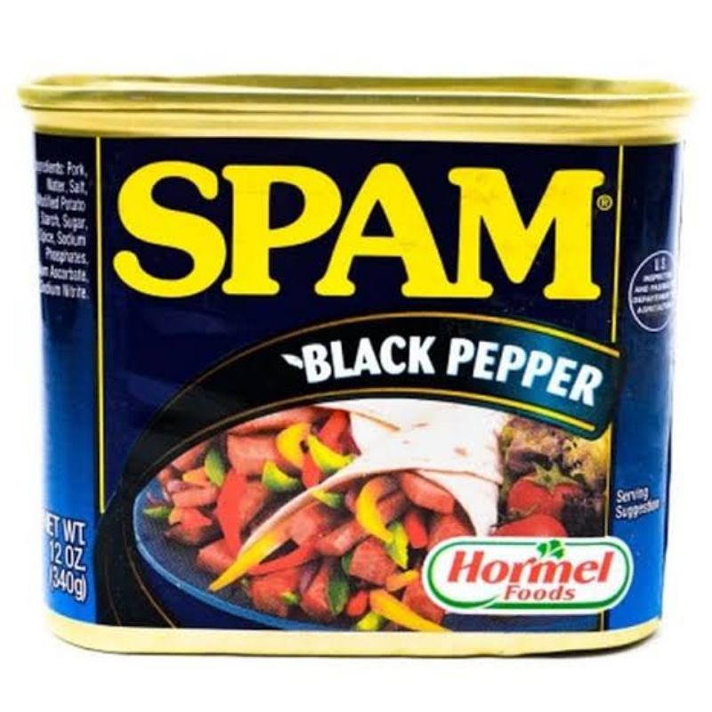 

HORMEL SPAM BLACK PEPPER (NON HALAL) 340GR