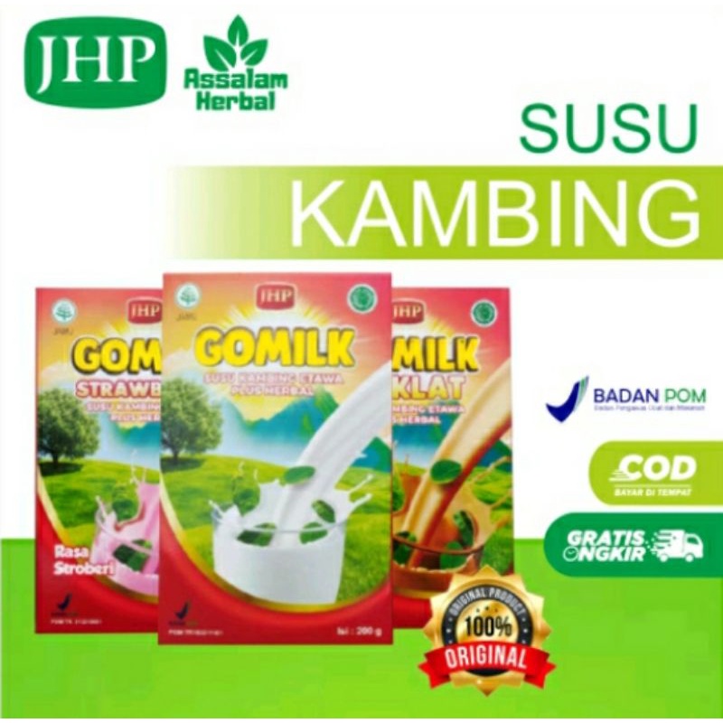 

GOMILK SUSU KAMBING ETAWA PLUS HERBAL