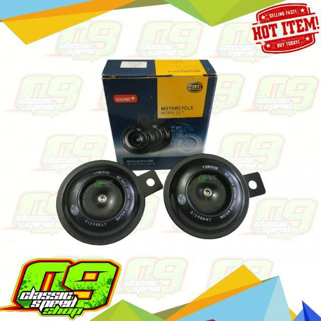 Klakson Bel Hella Mobil motor Horn set Setereo DENSO