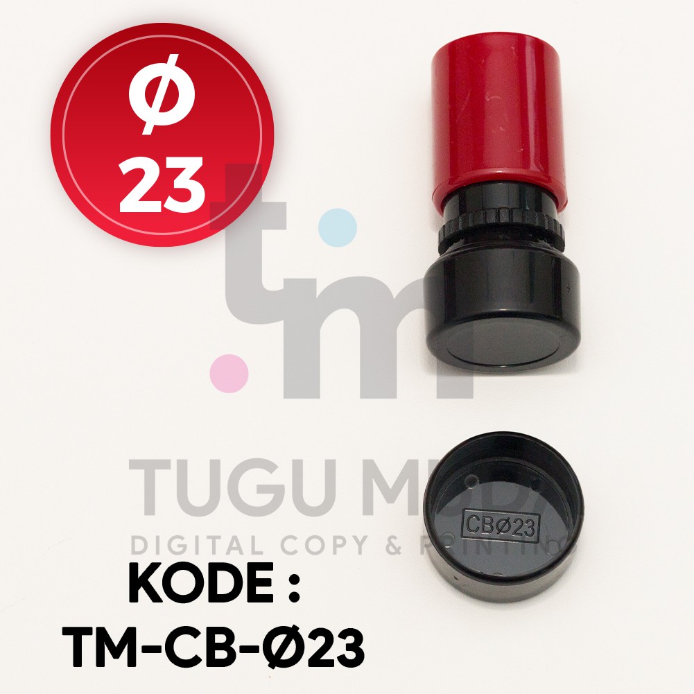 

Gagang Stempel Flash BULAT/LINGKARAN D23 (∅23mm) - TM-CB-DIAMETER 23