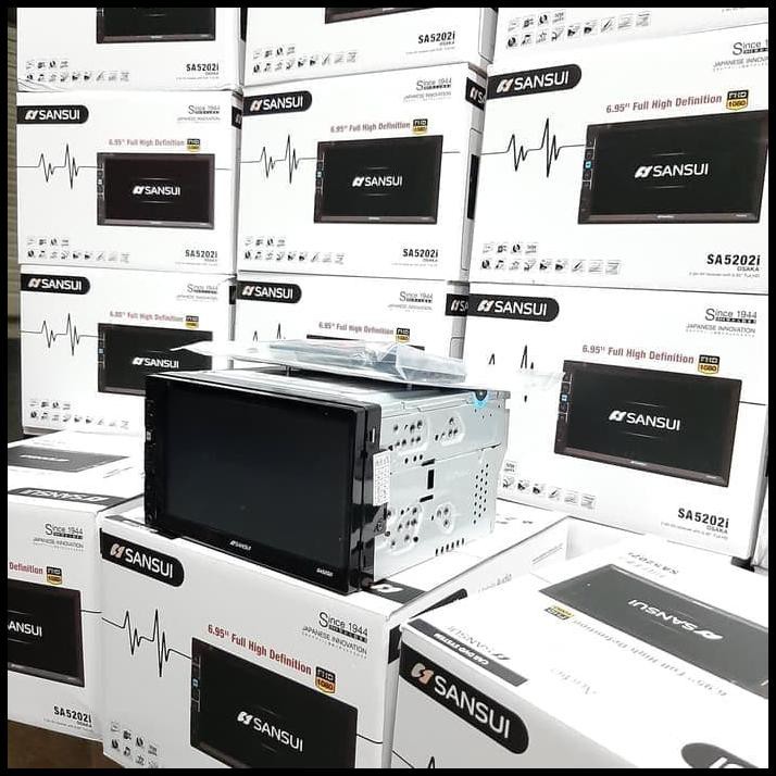Promo Terbatas Tv Mobil Double Din Mirrorlink Sansui Sa 5202I Obami