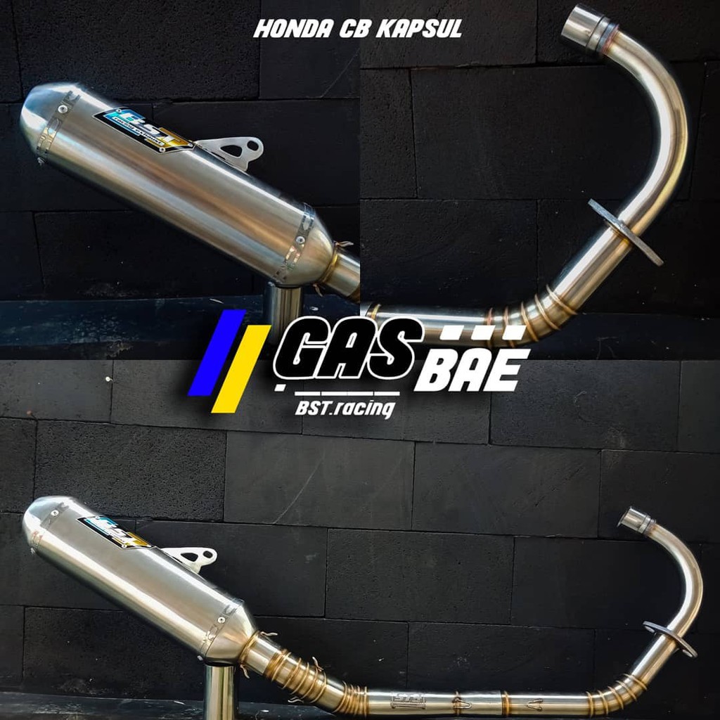 KNALPOT TIGER CB GL MEGAPRO BST RACING