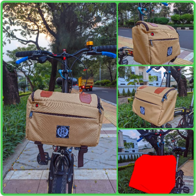 Tas Sepeda Lipat Tas Frontblock