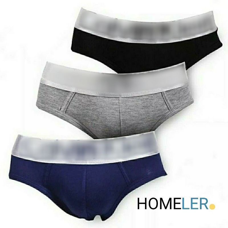 Celana Dalam Pria Dewasa (1 Box Isi 3 Pcs) / Celana Dalam Boxer Galvin Klain / Cd Sempak Boxer Pria