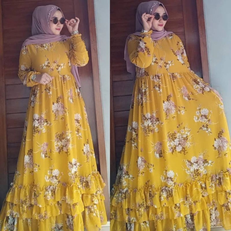 Gamis maxi andara ceruty