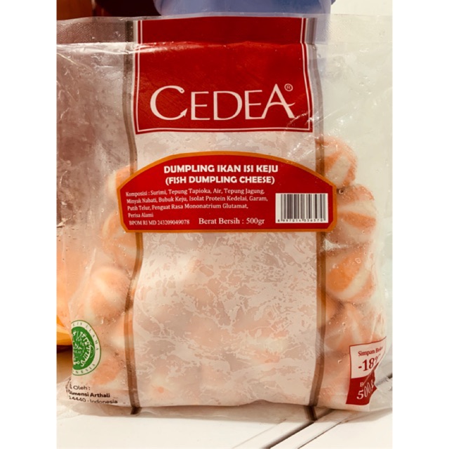 

Cedea Dumpling keju 500 gram