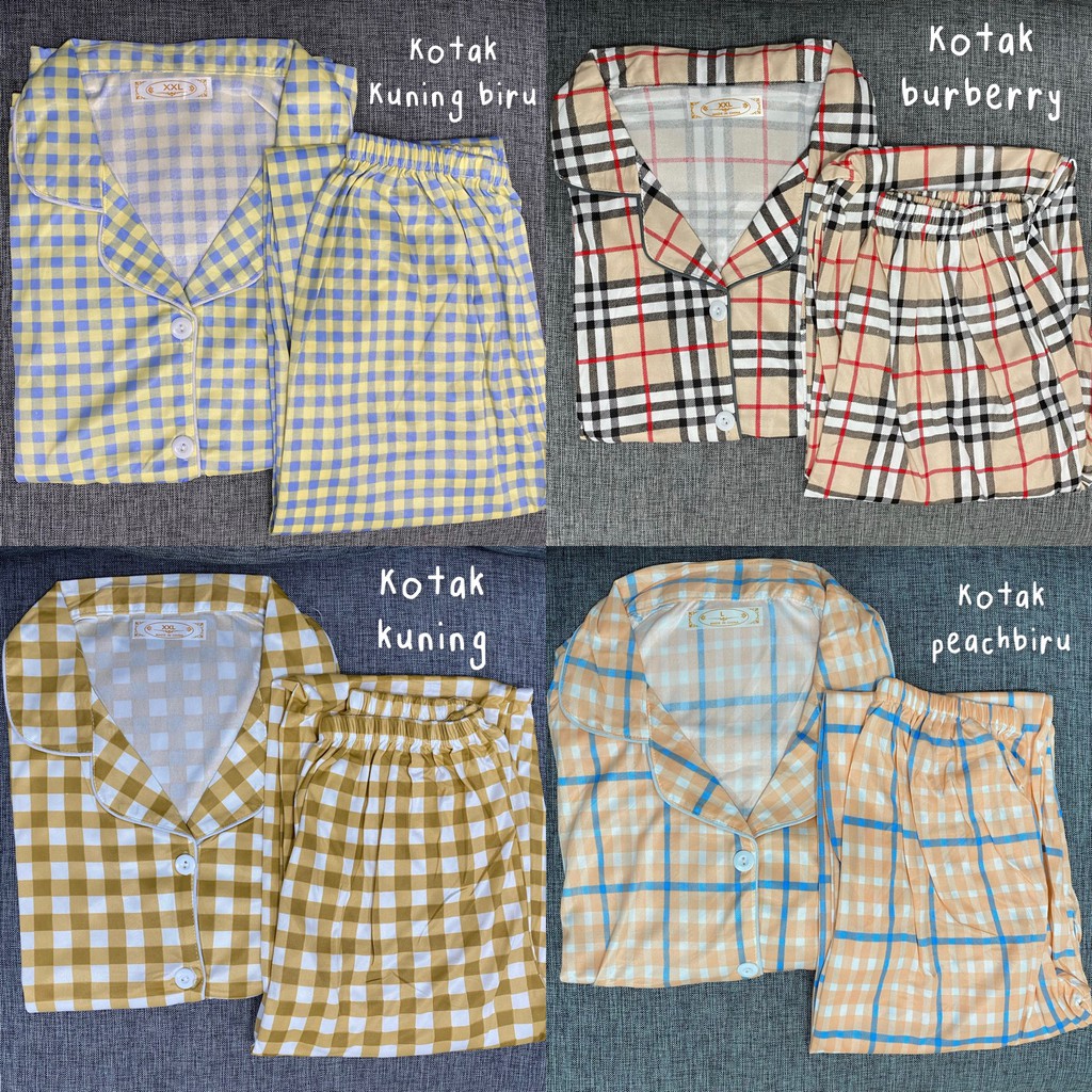 ASOKA Piyama Import Baju Tidur Lengan panjang Piyama Korea Taehyung PP