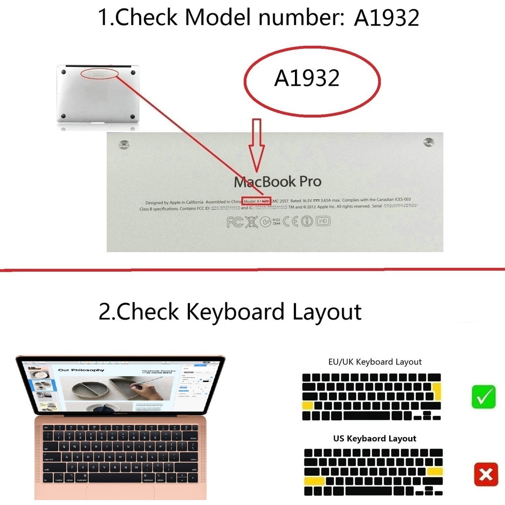 PWY KEYBOARD PROTECTOR MACBOOK AIR M2 / AIR M1 / AIR / PRO M1 / PRO M2 / MAX M1 / M1 PRO / M1 MAX / TOUCH BAR / PRO RETINA 12 / 13.3 / 13 / 15 / 14 / 14.2 / 16 / 16.2 INCH / TOUCHBAR / NON TOUCHBAR