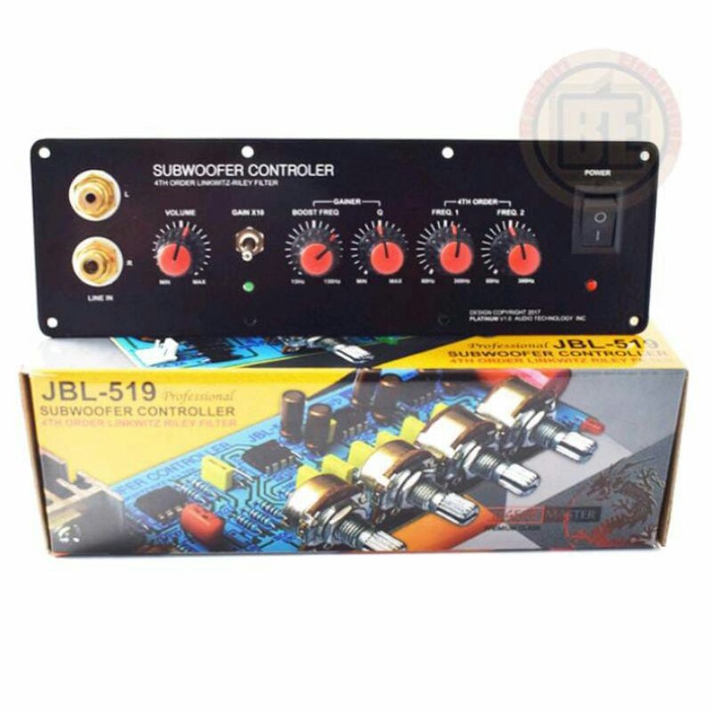 KIT SUBWOOFER CONTROLER PROFESIONAL JBL-519
