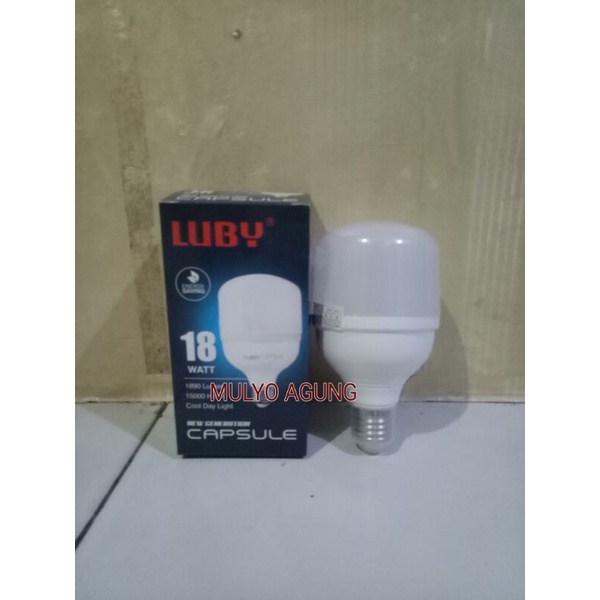 Lampu Led Capsule 18w Luby Cahaya Putih