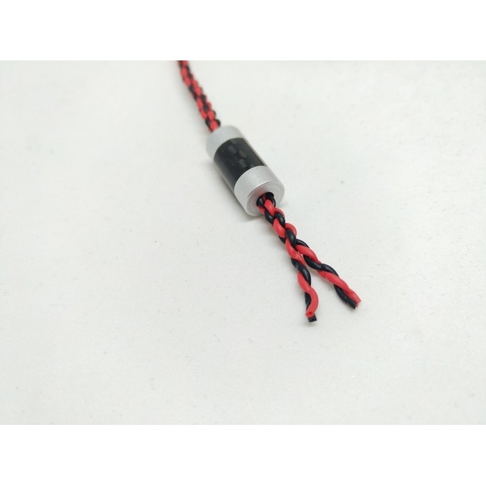 Small Carbon Metal Kabel Splitter For Cable 4 Braid