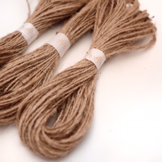 TALI GONI KECIL 25 METER 3 PLY - TALI RAMI - JUTE ROPE