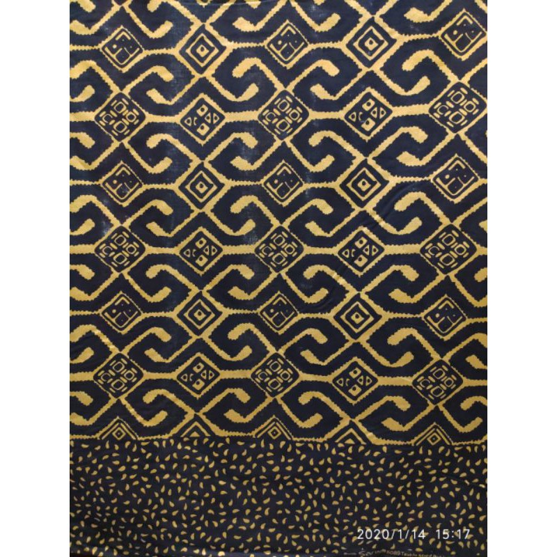 Kain Batik Katun Motif Songket Palembang