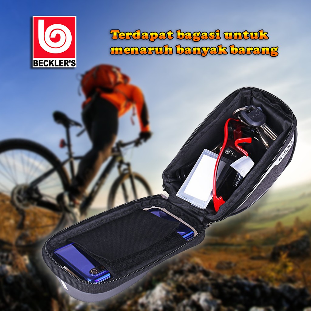 TAS SEPEDA TAS SEPEDA MOTOR WATERPROOF HANDPHONE LAYAR SENTUH