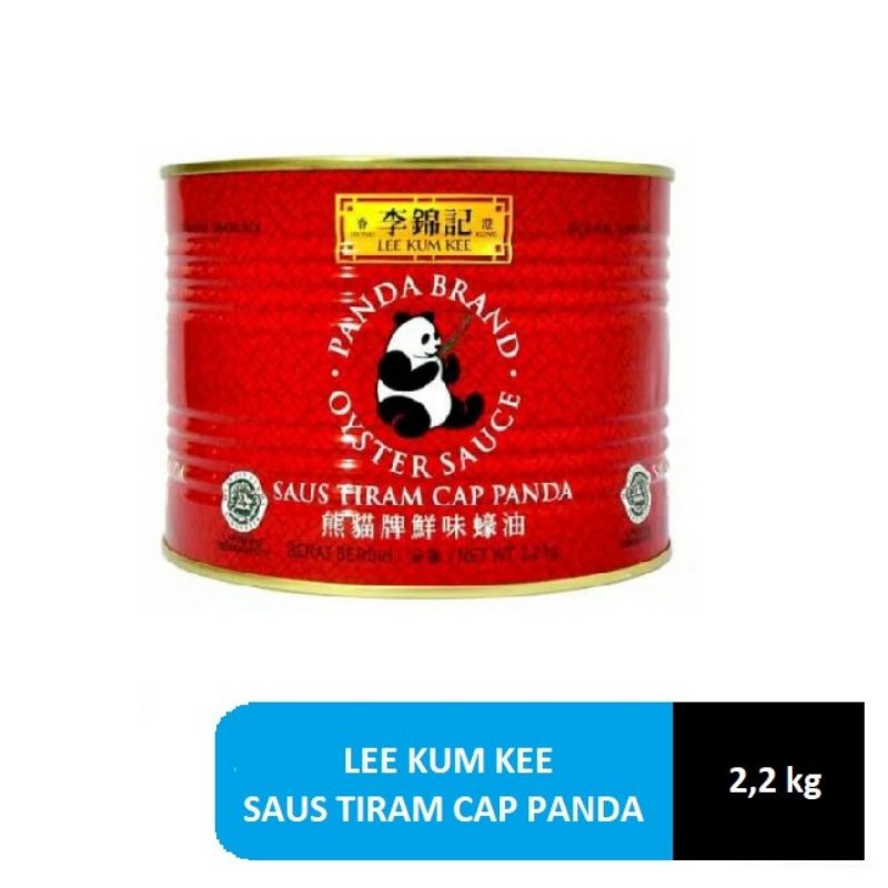 

Saus Tiram Cap Panda Lee Kum Kee Kaleng 2,2kg