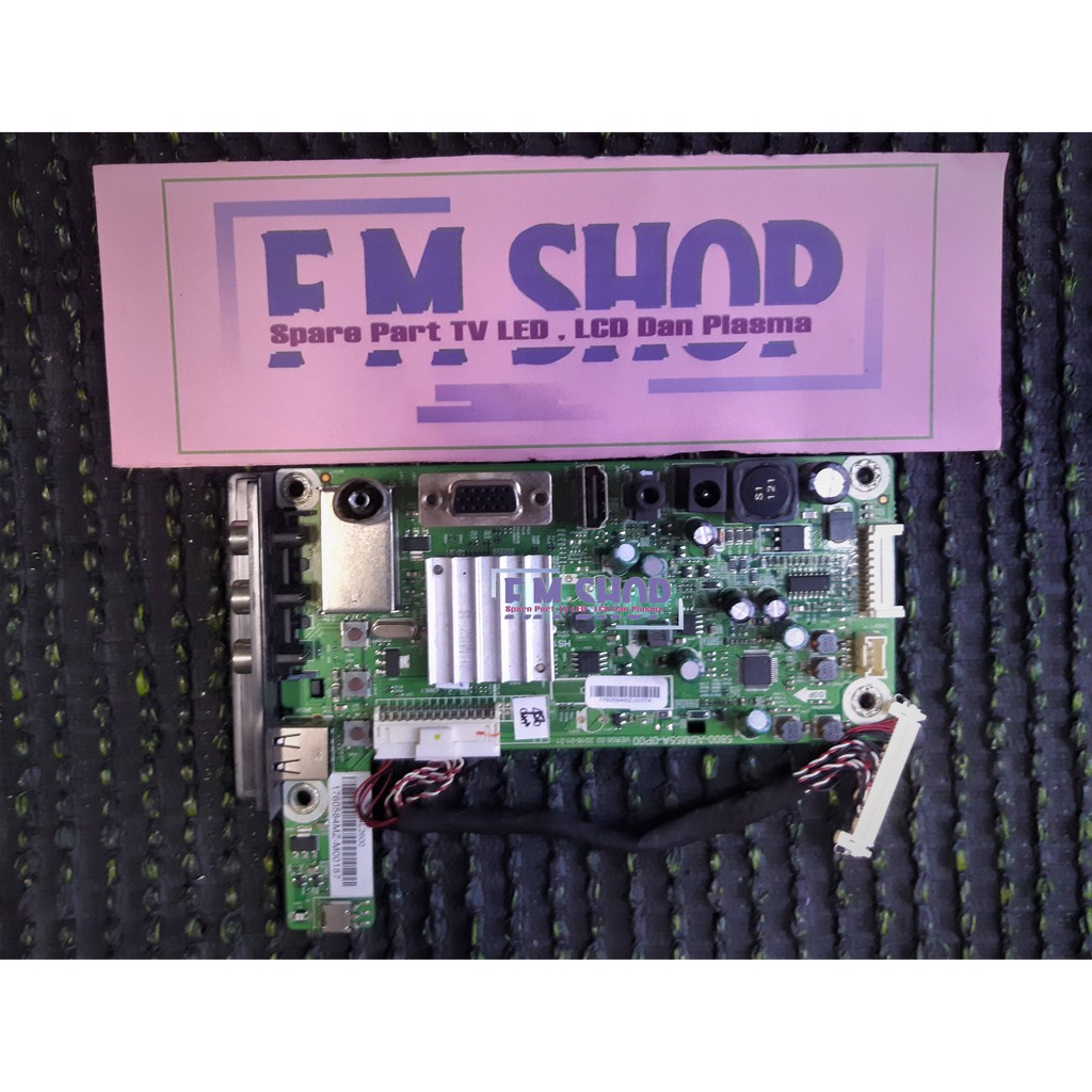 Mainboard TV Toshiba 24L1600VJ - Mesin TV Toshiba 24L1600 - MB TV Toshiba 24L1600 VJ